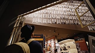 Porträts der Freedom Riders im Mississippi Civil Rights Museum