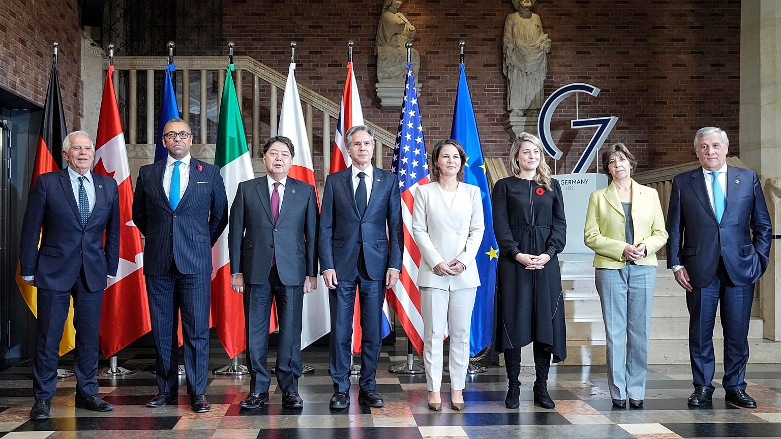 Οι Υπουργοί Εξωτερικών των G7 στη Γερμανία