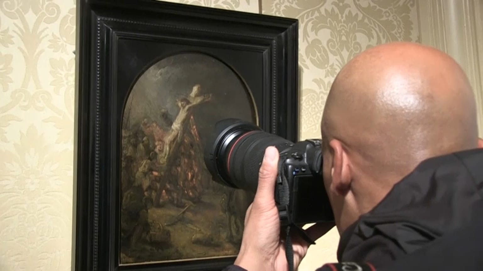 Lange als Nachahmung gegolten, nun wurde bestätigt, diese Ölskizze ist ein Original von Rembrandt