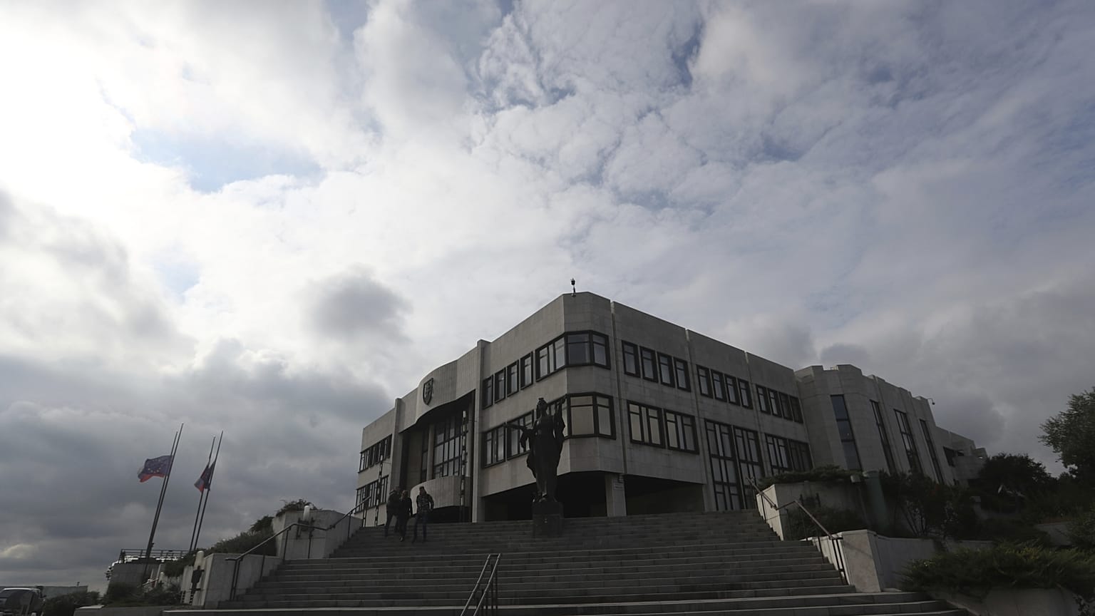 A szlovák parlament épülete