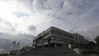 A szlovák parlament épülete
