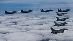 Wegen der nordkoreanischen "Provokation": Südkorea lässt 80 Kampfflugzeuge aufsteigen