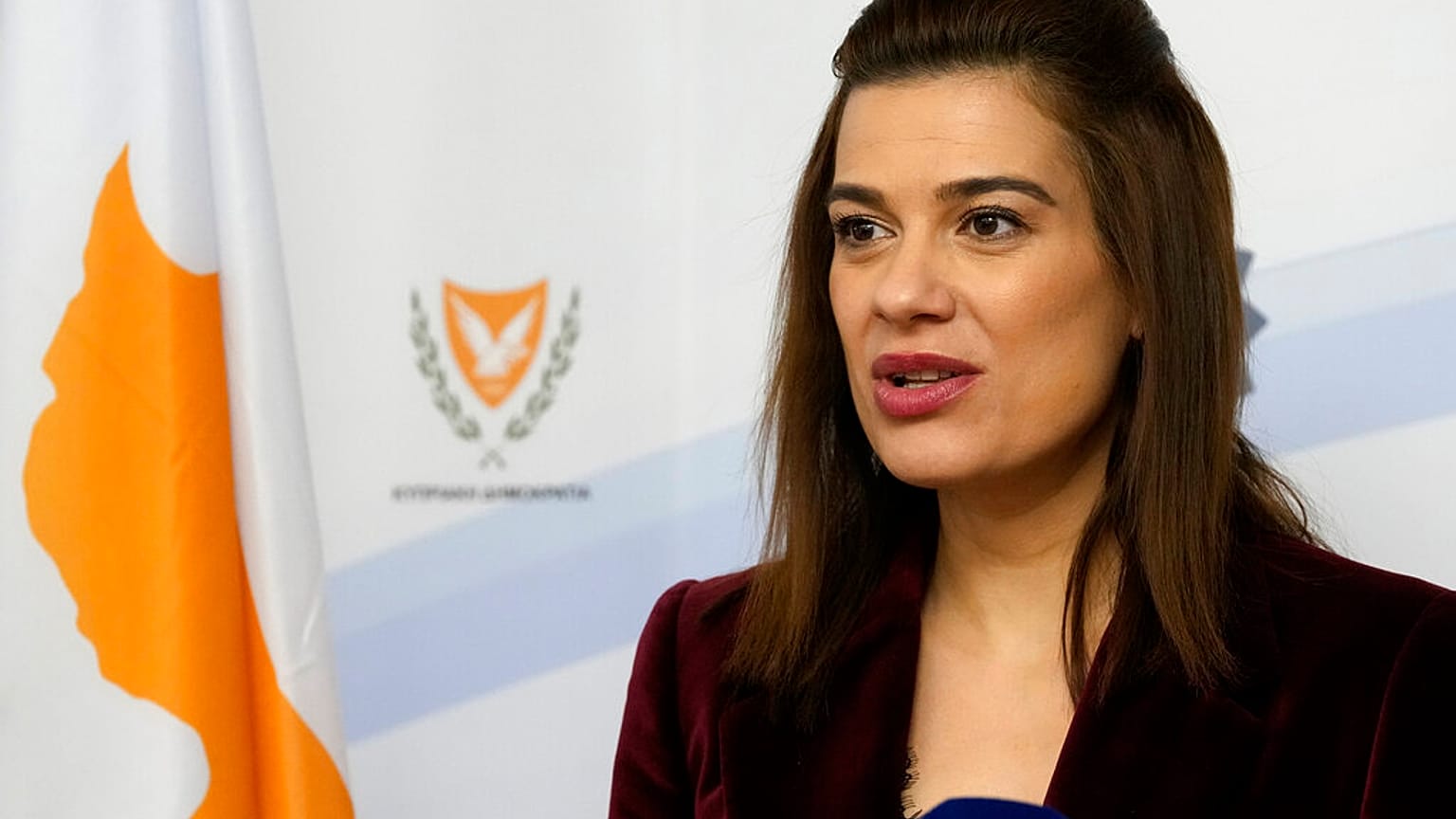 Η υπουργός Ενέργειας της Κύπρου Νατάσα Πηλείδου
