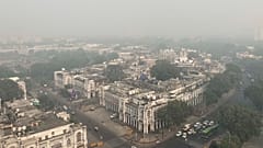 Neu Delhi im Smog