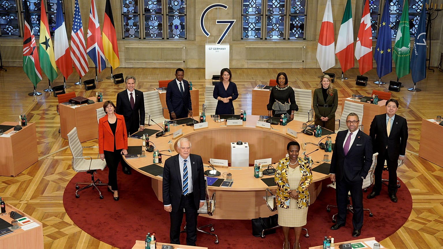 Саммит глав МИД G7, Мюнстер, ФРГ, 4 ноября 2022 года.