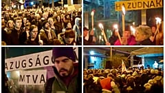 Sokan osztottak meg képeket a közösségi oldalakon a tüntetésről