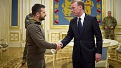 US-Sicherheitsberater Jake Sullivan beim ukrainischen Präsidenten an diesem Freitag