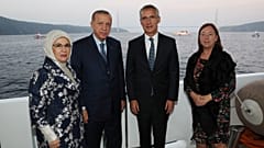 دیدار رهبران ترکیه و ناتو در استانبول 