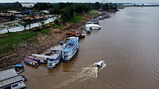 Hajók az Amazonas térségében (illusztráció)