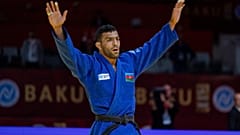 Saied Mollaei holte in Baku seine erste Goldmedaille seit drei Jahren