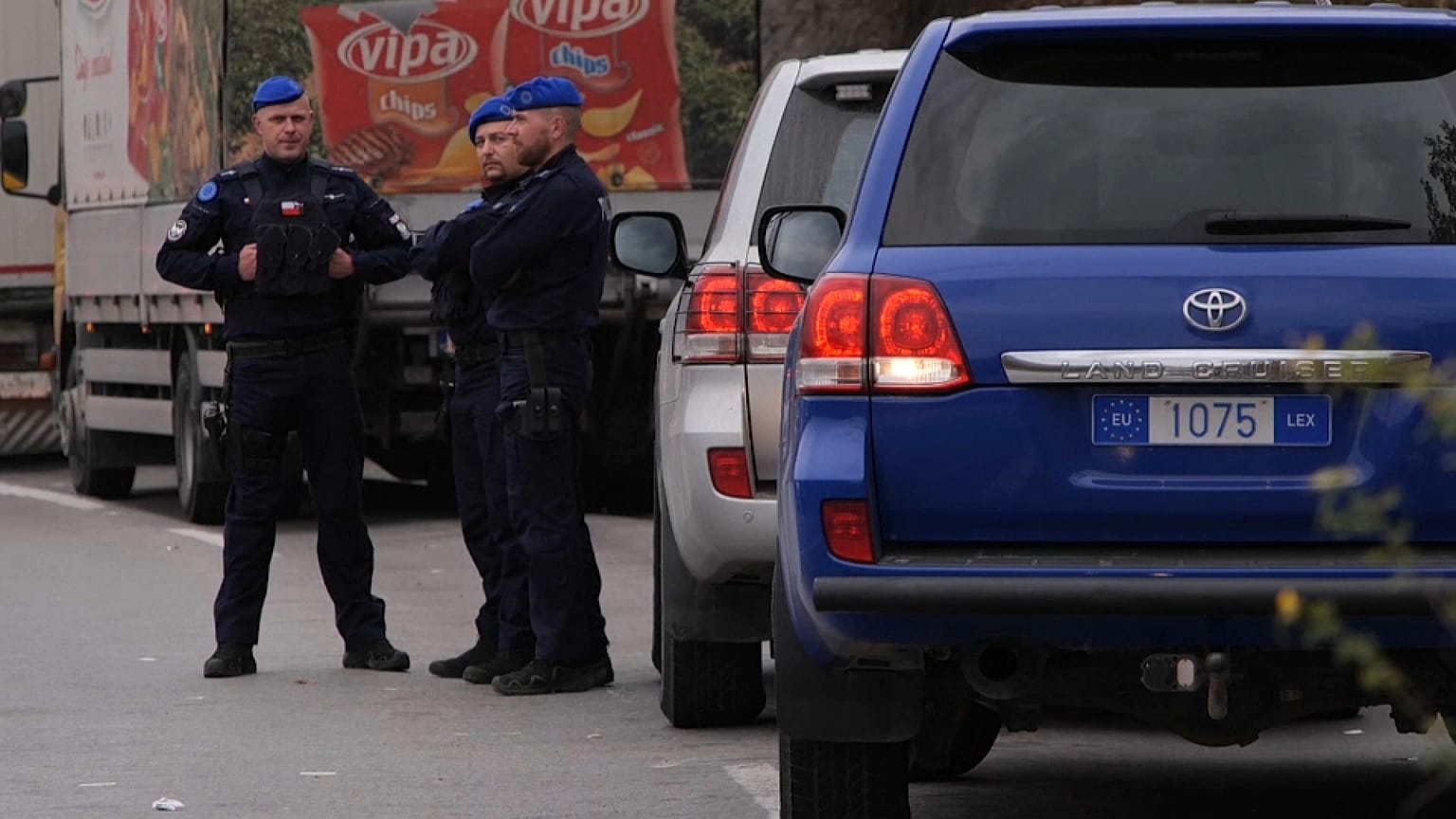 Pristina authorities have dismissed a senior Serb police officer in northern Kosovo who refused to follow new rule on vehicle license plates.