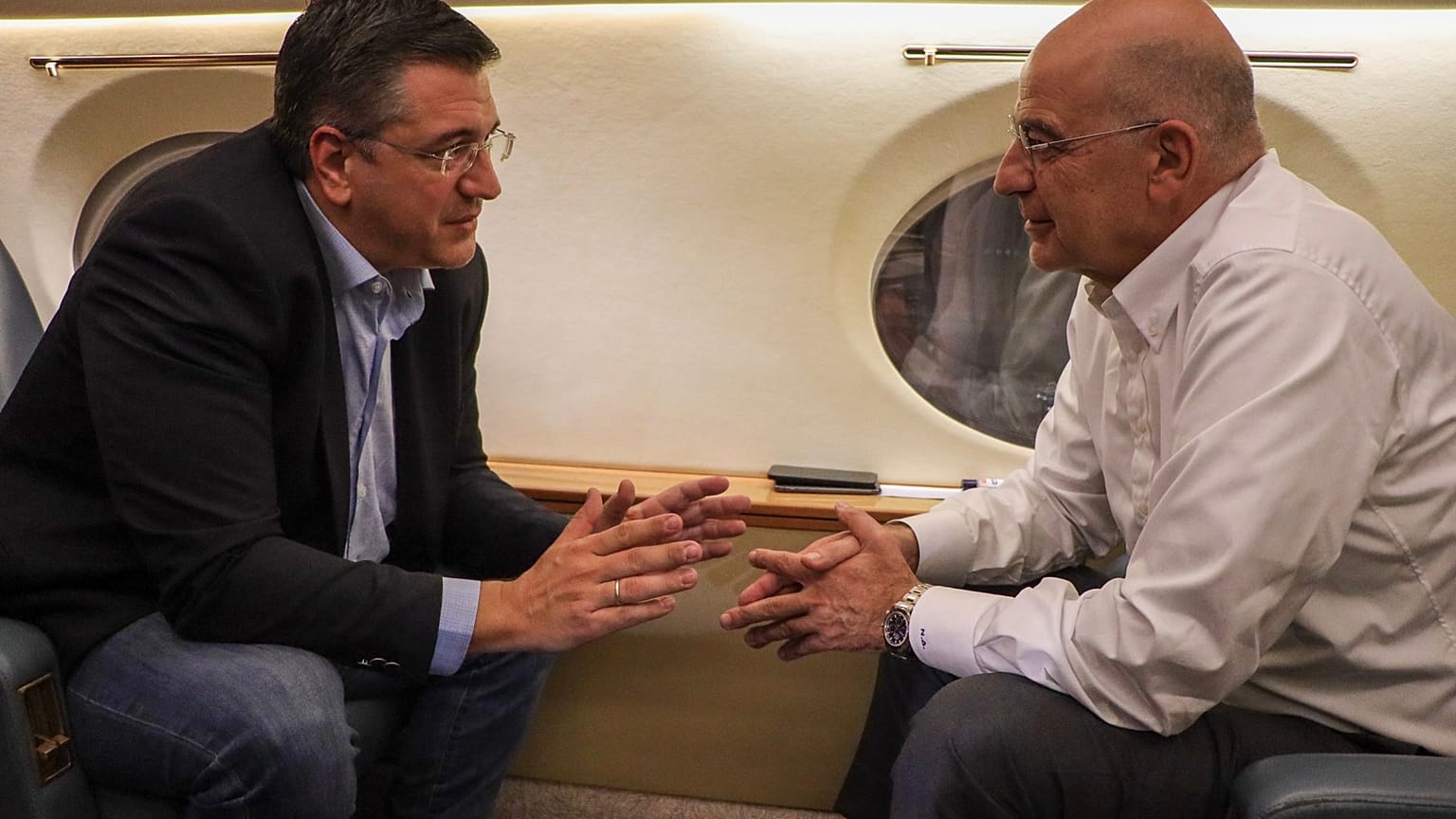 Απόστολος Τζιτζικώστας και Νίκος Δένδιας