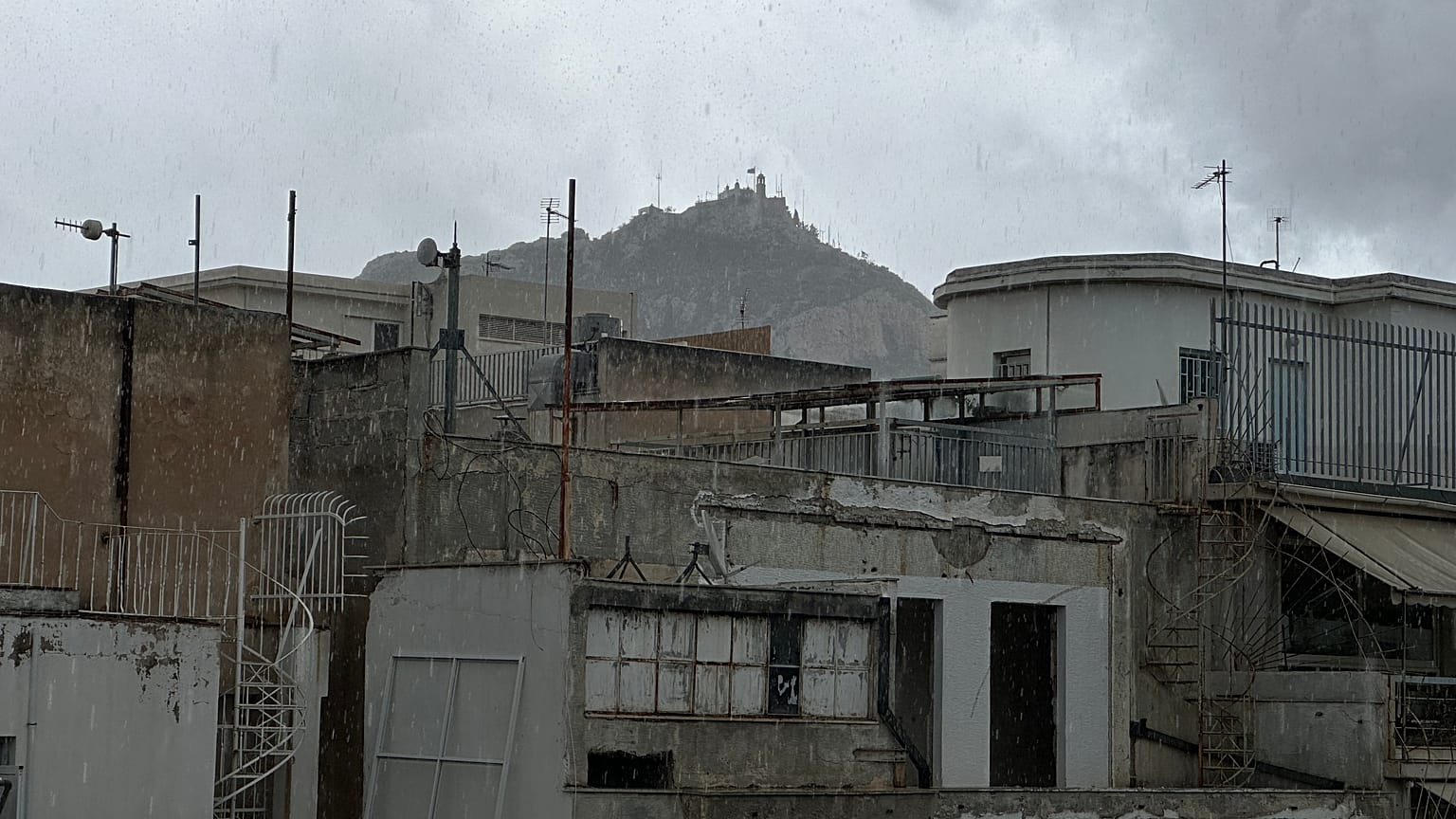 Κακοκαιρία EVA στην Αθήνα