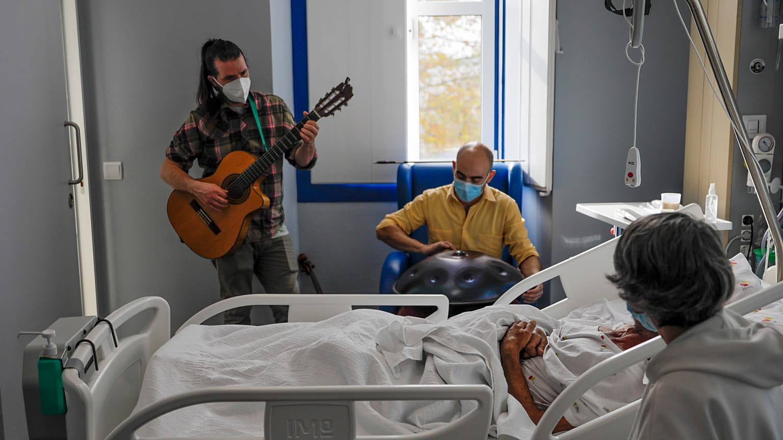 Música para atenuar a dor de quem sofre