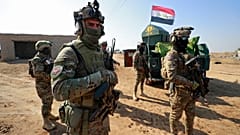 جنود عراقيون من فرقة التدخل السريع في محافظة ديالى