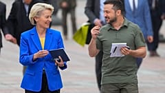 Ursula von der Leyen und Wolodymyr Selenskyj im September 2022 in Kiew.