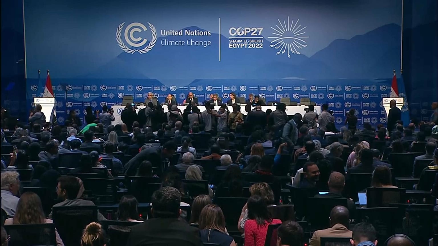 Inicio de la COP27 en Sharm el Sheij, Egipto