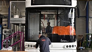 Автобус на электрической тяге