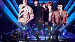 Από την τελετή εισαγωγής των duran duran στο Hall of Fame