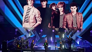Από την τελετή εισαγωγής των duran duran στο Hall of Fame