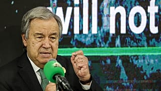 الأمين العام للأمم المتحدة أنطونيو غوتيريش 