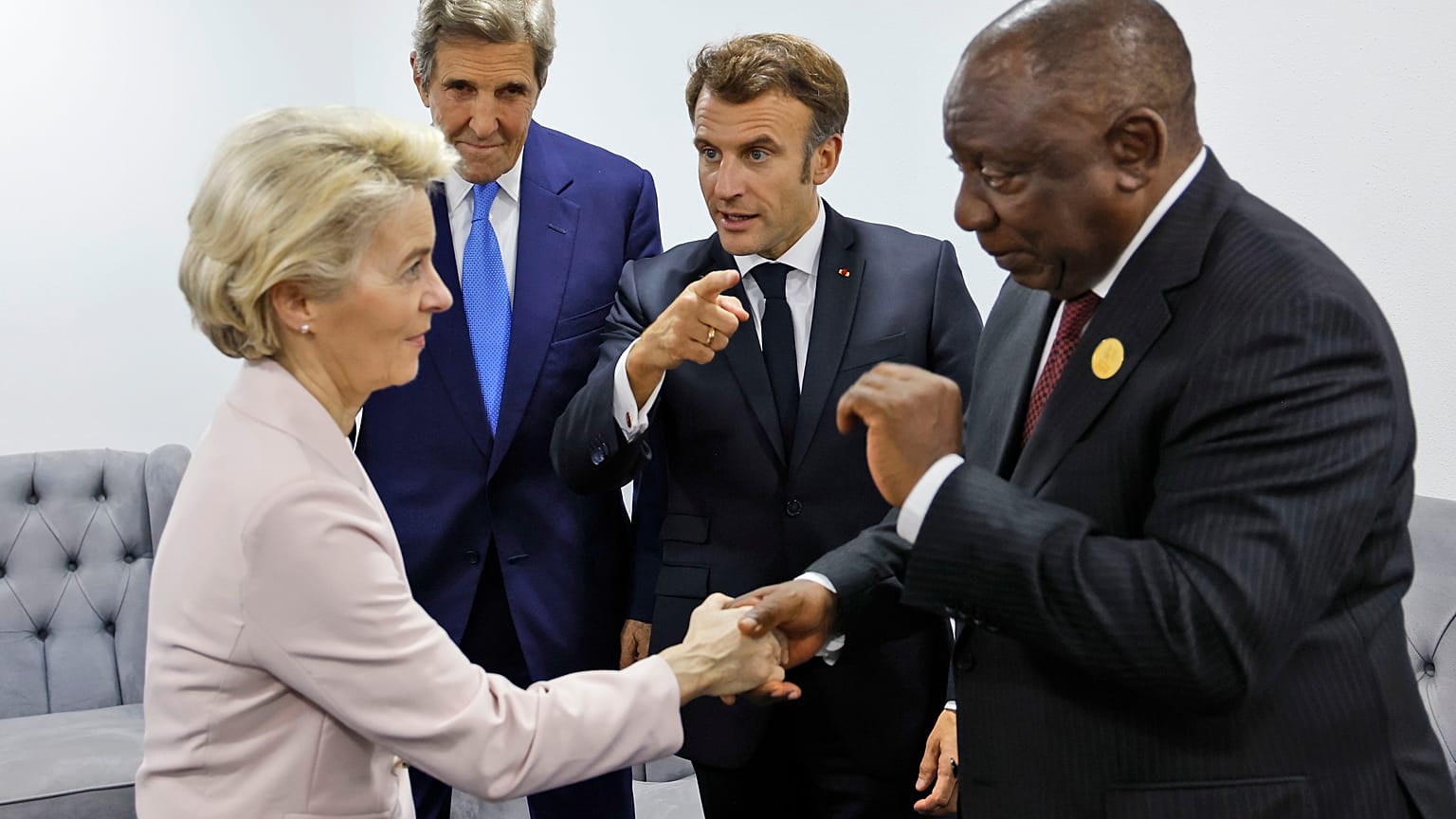 La presidente della Commissione Ursula von der Leyen è intervenuta durante la prima giornata della Cop27