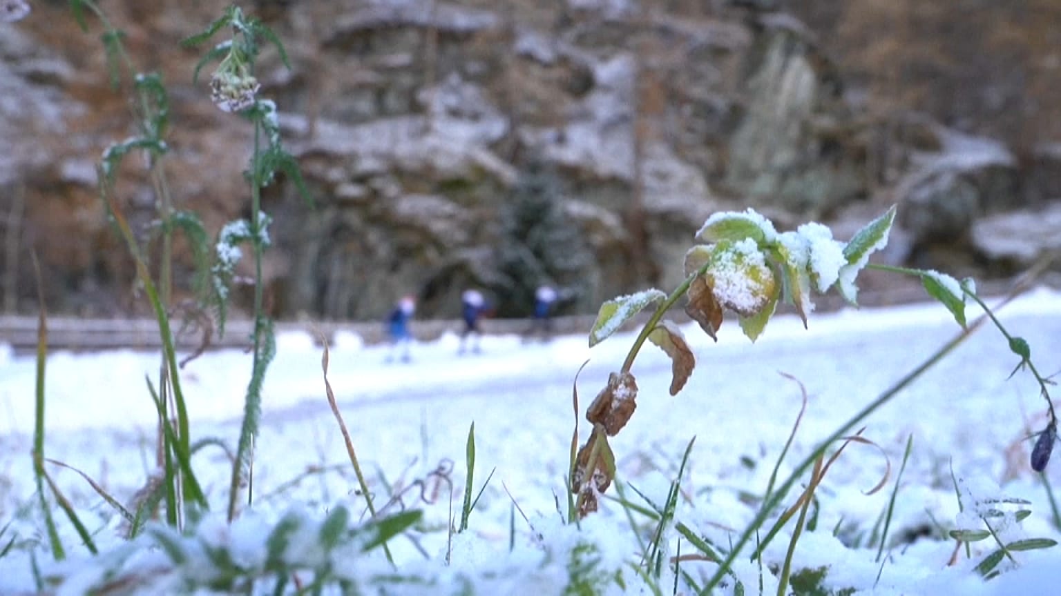 Biathlon-Training in Bressans