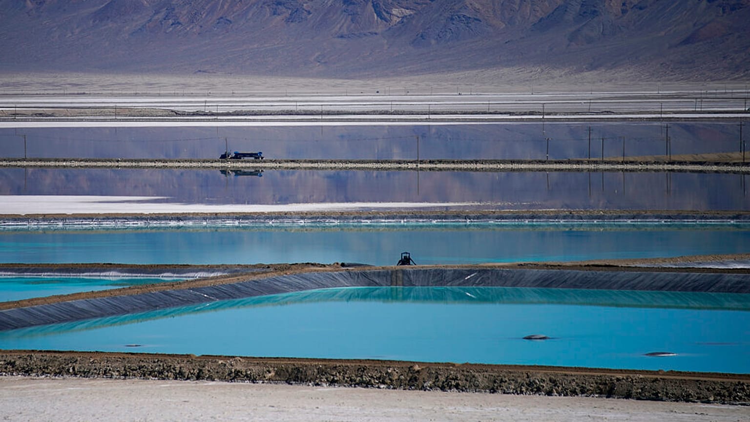 Piscinas de litio en Nevada