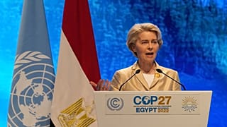 Выступление Урсулы фон дер Ляйен на COP27, Шарм-эш-Шейх, 8 ноября 2022 года.
