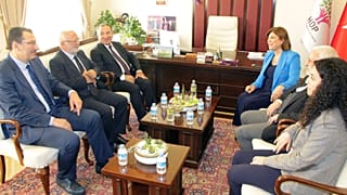 Adalet Bakanı Bekir Bozdağ başkanlığındaki heyet HDP'yi ziyaret etti 