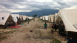 40 days in a Greek refugee camp