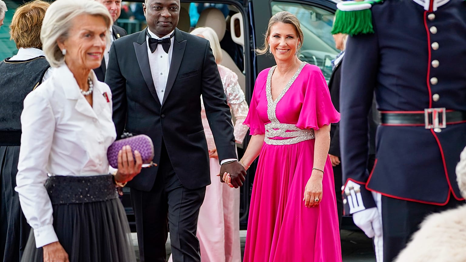 Norway's Princess Martha Louise and her fiance Durek Verrett