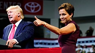 Donald Trump mit Kari Lake in Arizona