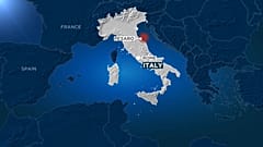 The earthquake's epicentre was 35 kilometres offshore from the coastal city of Pesaro.
