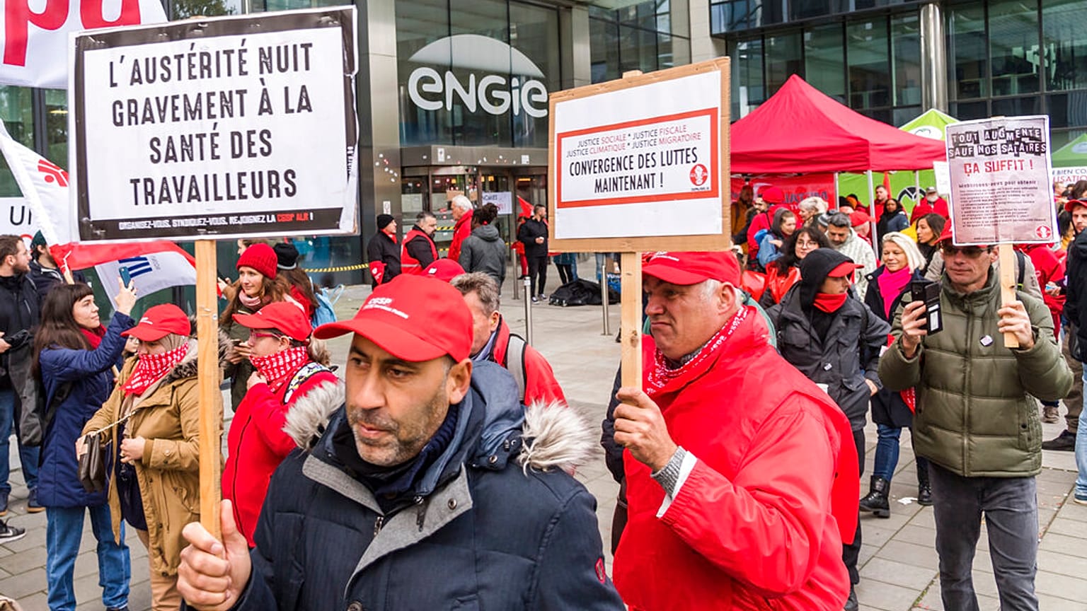 Streiks in Belgien und Griechenland