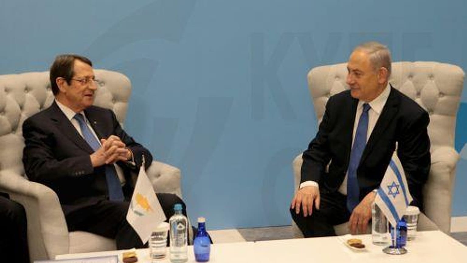 Συνάντηση Νίκου Αναστασιάδη Μπένζαμιν Νετανιάχου στην Ιερουσαλήμ
