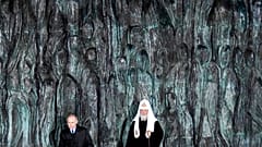 Der russische Präsident Wladimir Putin und der orthodoxe Patriarch Kirill 