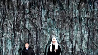 Der russische Präsident Wladimir Putin und der orthodoxe Patriarch Kirill