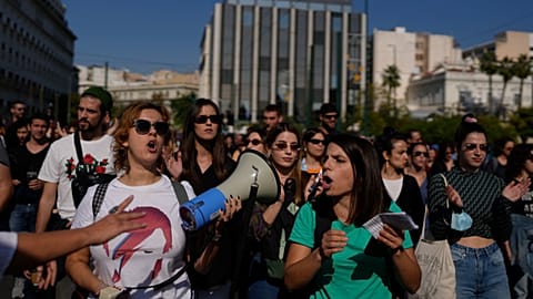 Greek strikers clash with police in Athens