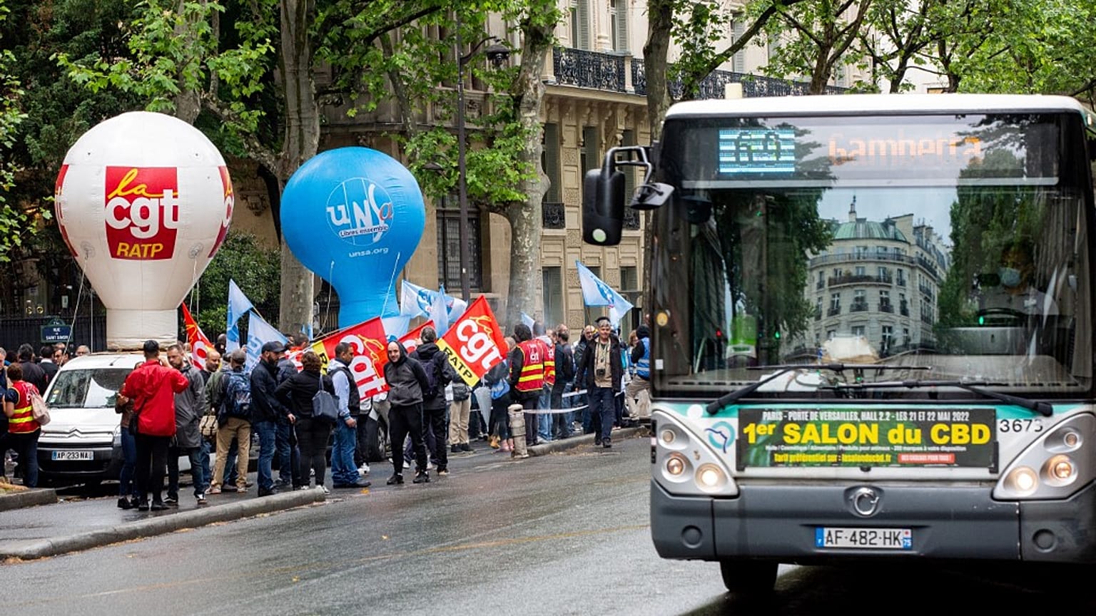 Archives : journée d'action sociale à Paris le 23/05/2022