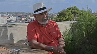 Leonardo Padura en La Habana