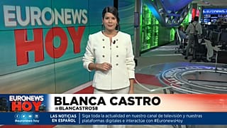 Blanca Castro presenta este viernes 11 de noviembre Euronews Hoy. 