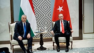 Orbán Viktor és a török elnök