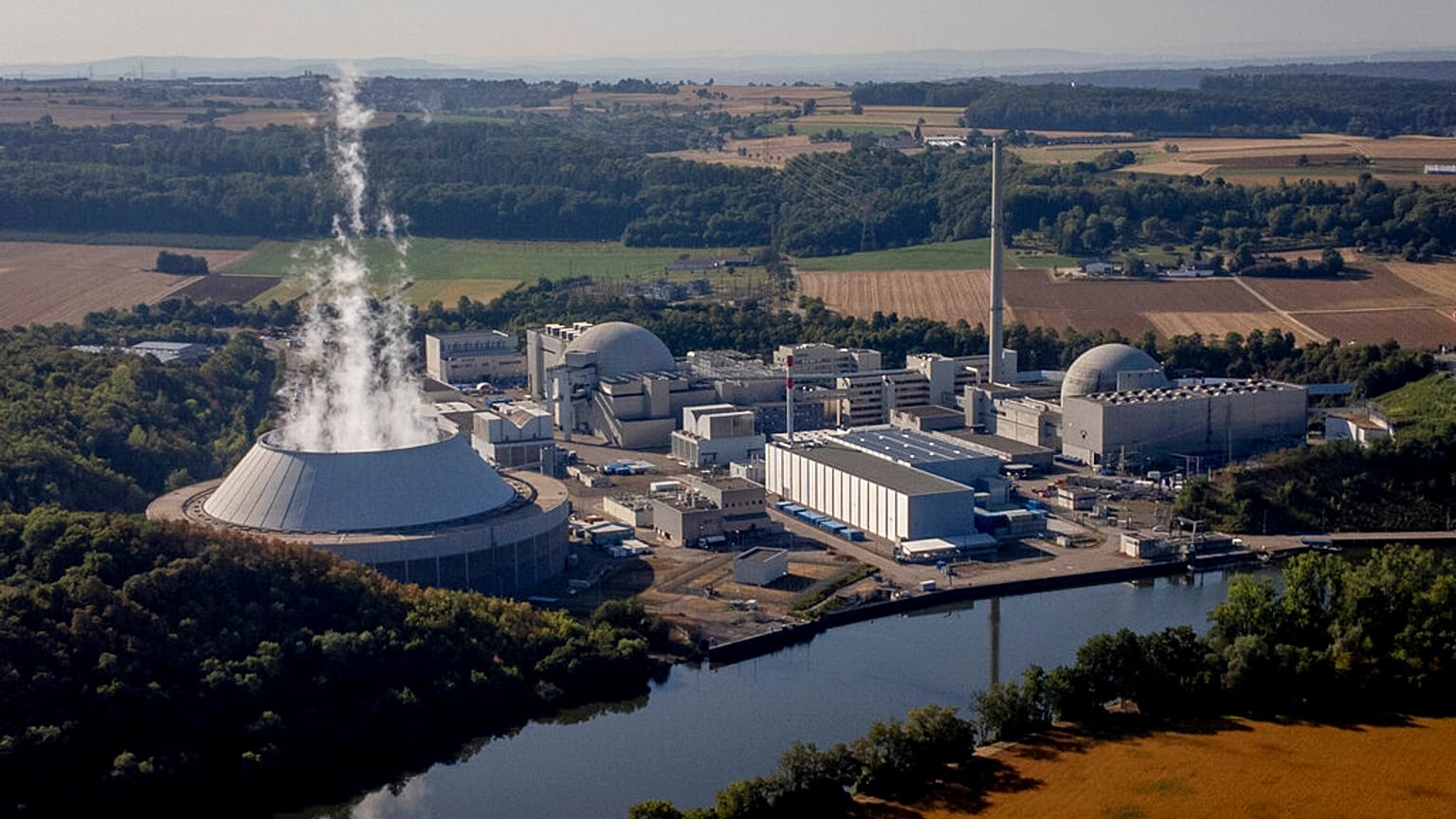 Une centrale nucléaire en Allemagne