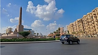 ميدان التحرير بالعاصمة المصرية القاهرة - 11 نوفمبر 2022.