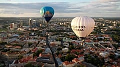 Lithuania is one of the only capital cities in the world where hot air ballooning is permitted. 