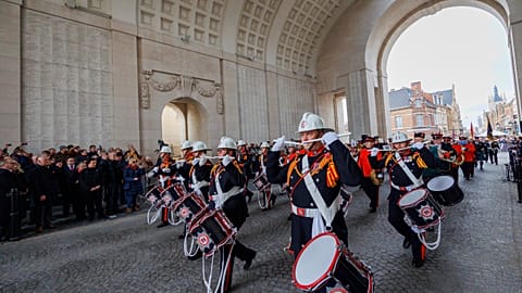 11. November 2022 - L'Armistice in Belgien