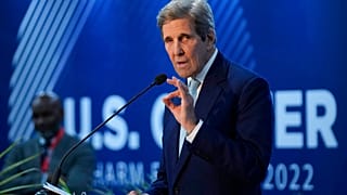 John Kerry à la COP 27 de Charm el-Cheikh en Egypte (12/11/2022)
