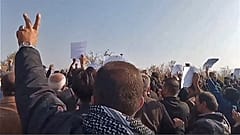 Прощание с Махсой Амини в Секкезе 26 октября 2022