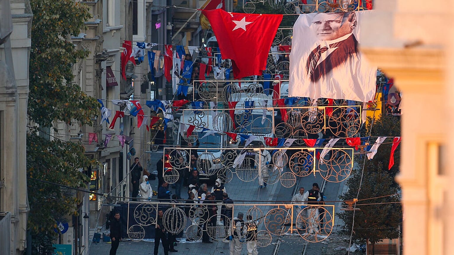 Six personnes ont perdu la vie dans l'explosion qui a eu lieu dans la rue Istiklal à Istanbul, 13 novembre 2022